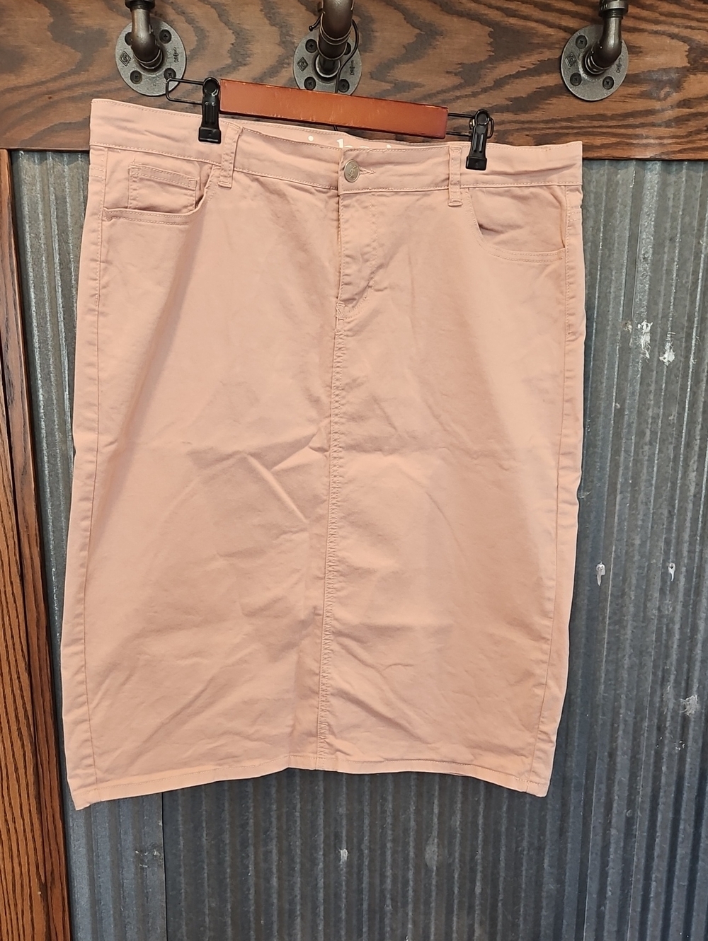 Inherit Remi 29" Women's Blush Skirt - Sleek Everyday Style